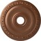 Ekena Millwork Jackson Ceiling Medallion (Fits Canopies up to 5 1/8"), 20"OD x 3 5/8"ID x 1"P, Polished Copper CM20JAPOS - alternate 1